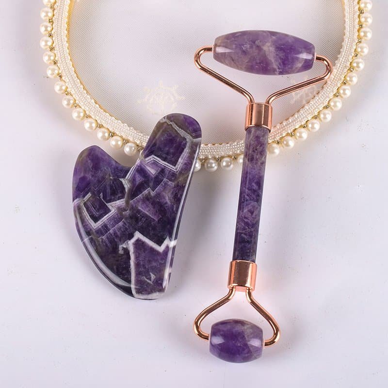amehtyst gua sha set